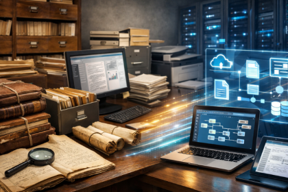 A transição para o governo digital exige integrar documentos históricos e novos fluxos digitais com segurança, destaca Dataeasy.